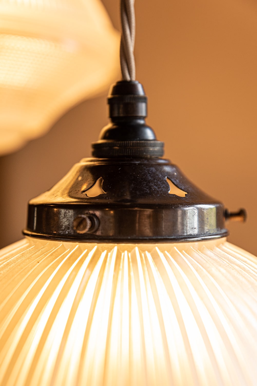 Holophane Pendant Lights #8418 - Retrouvius