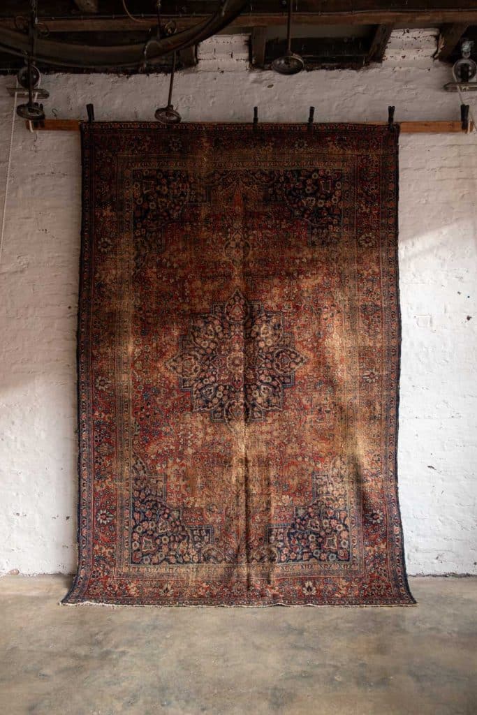 Large Tabriz Rug #1609 - Retrouvius