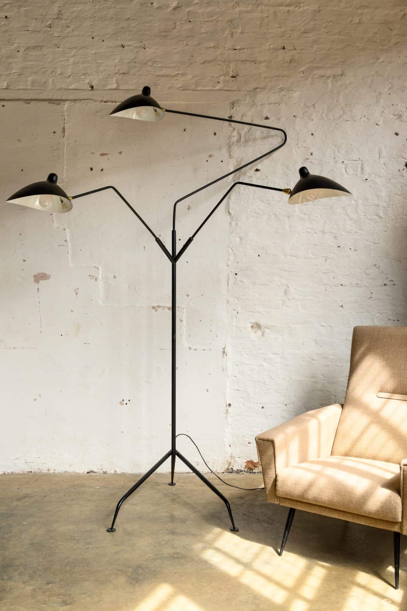 Serge Mouille Standing Light #1935 - Retrouvius