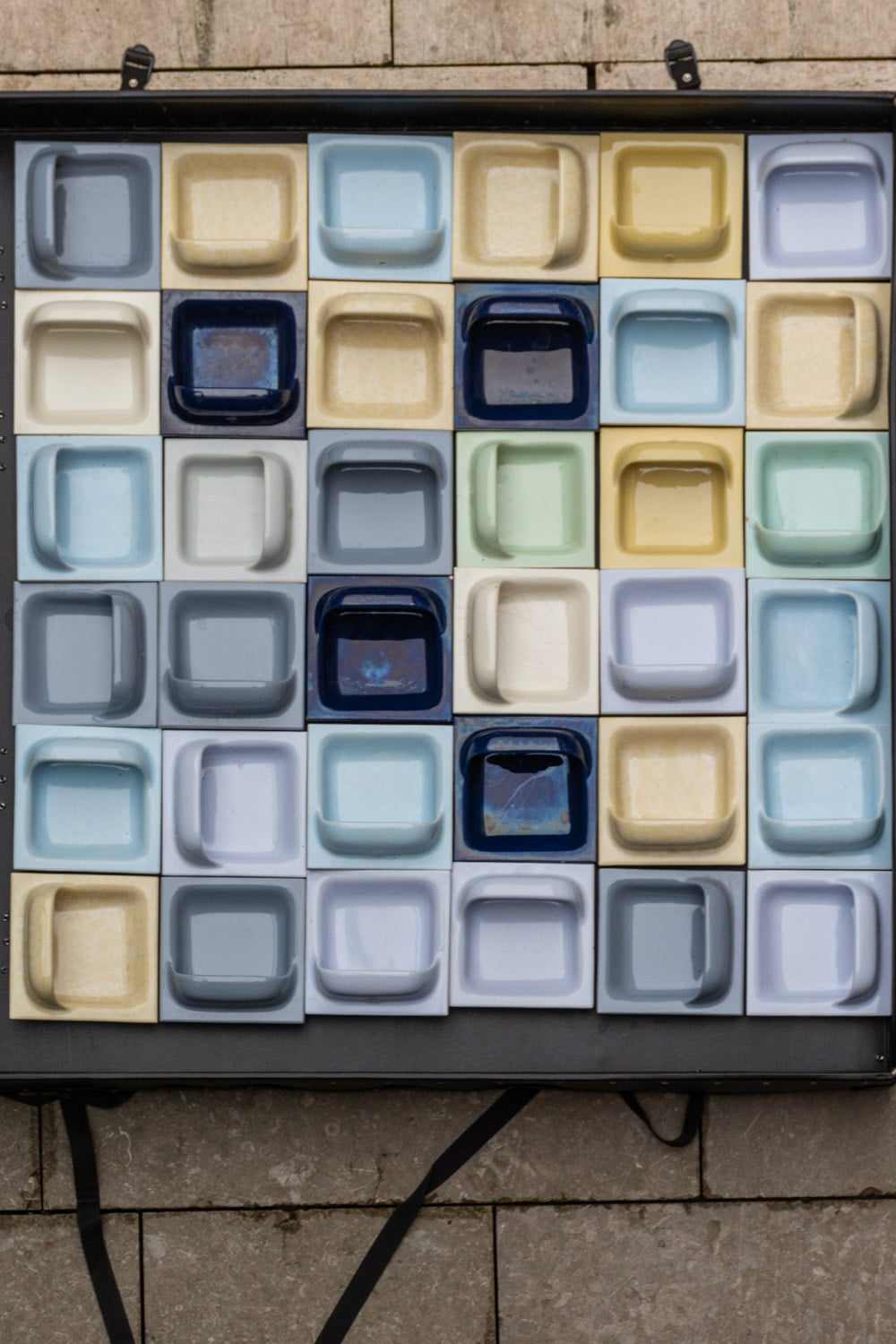 Batch Of Vintage SoapDish Tiles 4672 Retrouvius