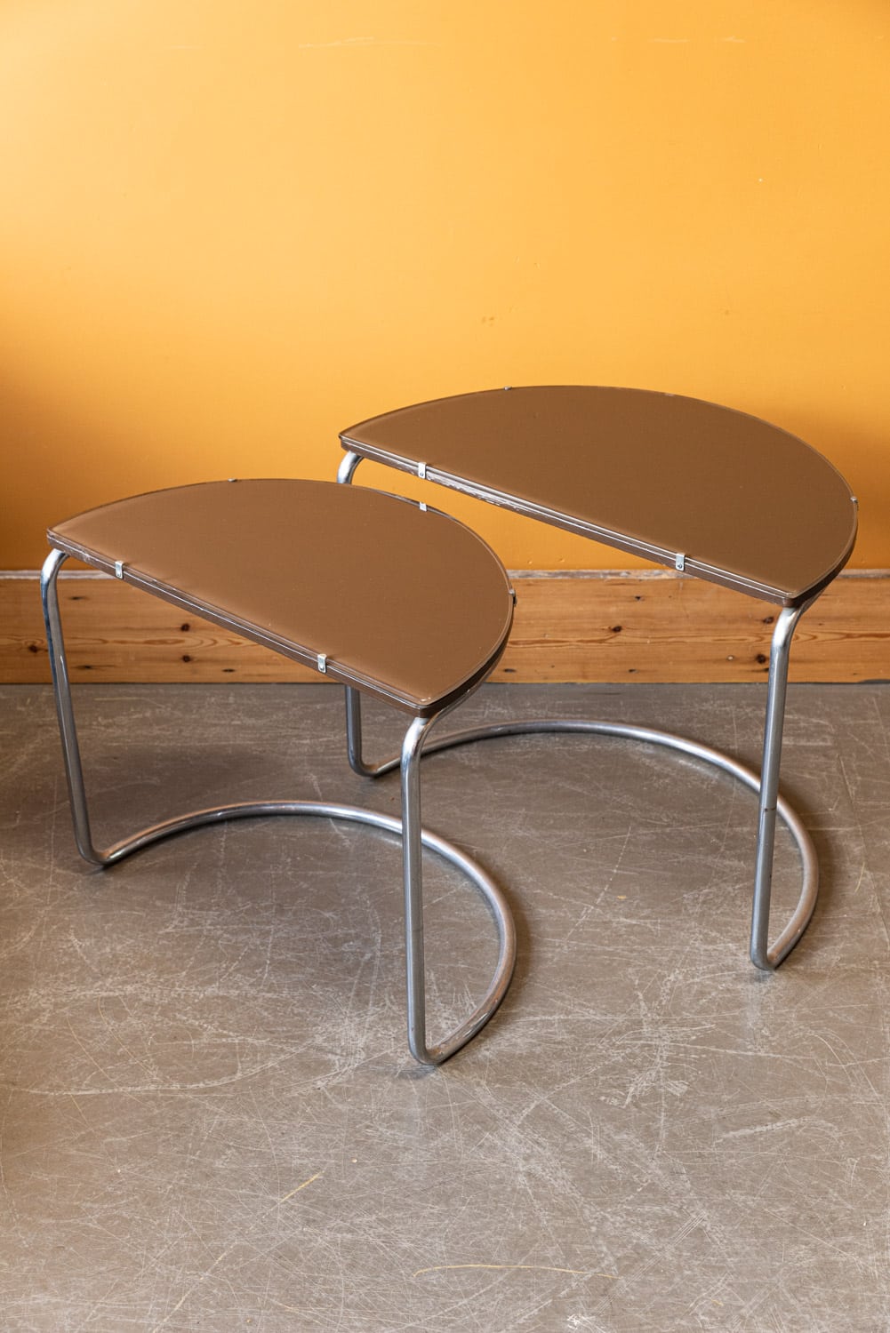 BauhausEsque Nesting Tables 7027 Retrouvius