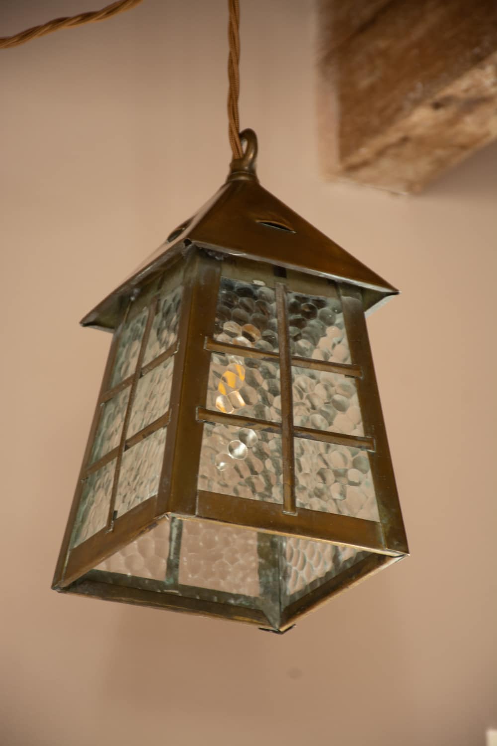 Brass Lantern Pendant Lights 6986 Retrouvius