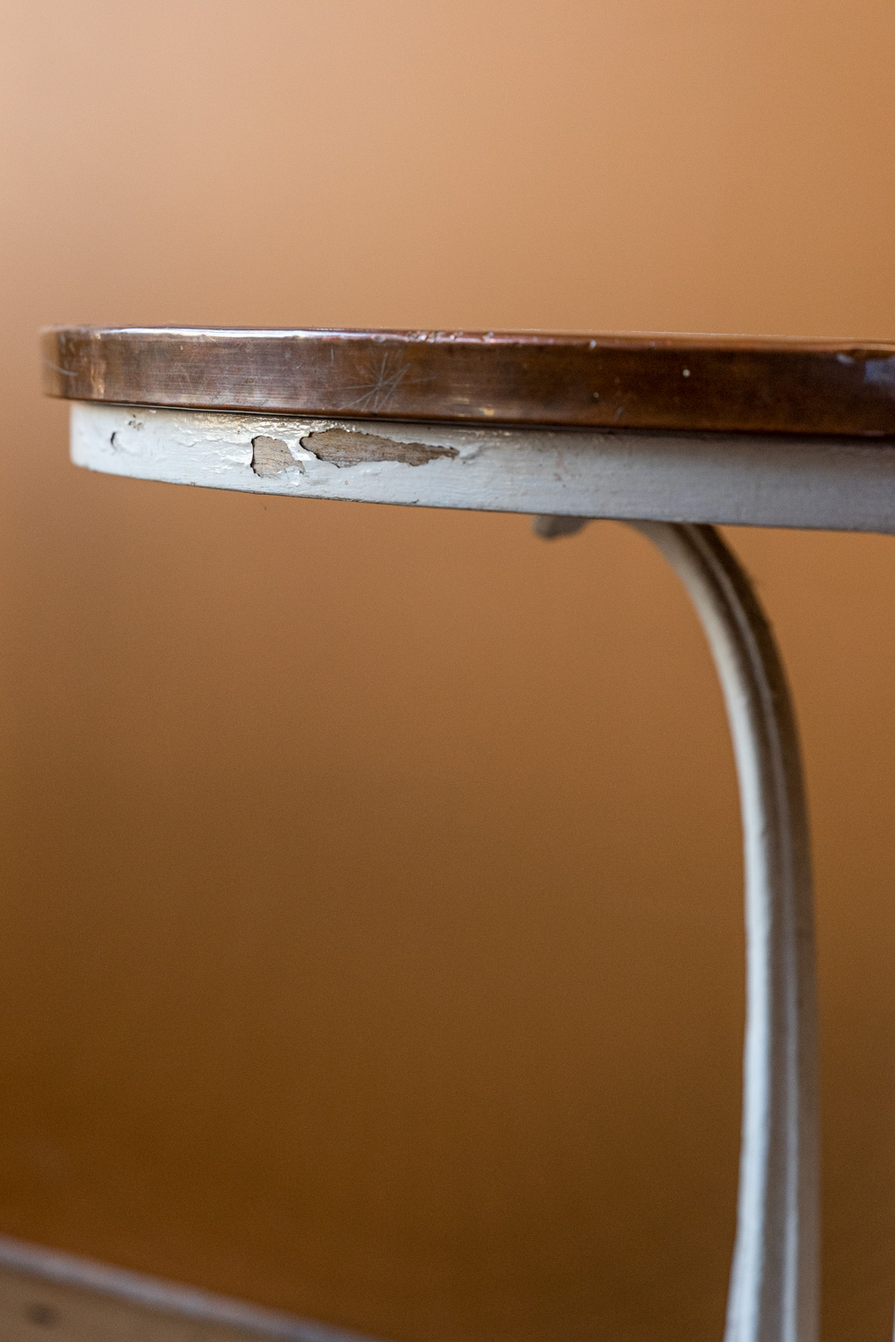 Copper Topped Table #8384 - Retrouvius