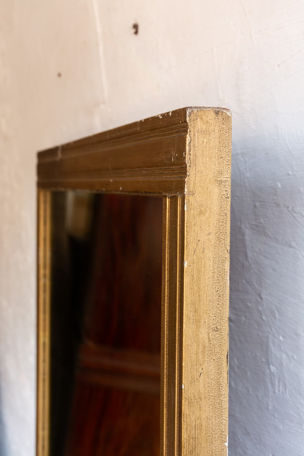 Large gold mirror - Retrouvius