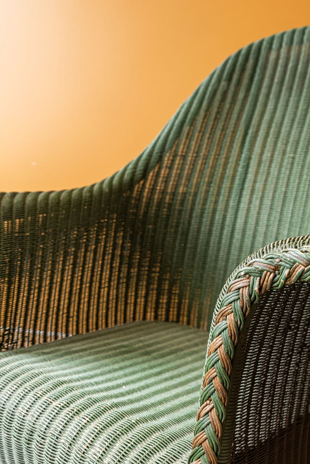 Lloyd Loom armchair 8140 Retrouvius