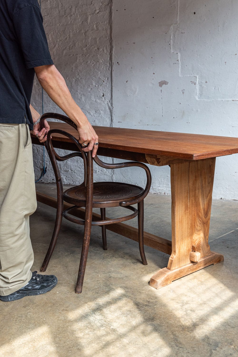 Rework Long Table Long Refectory Tables #9250 - Retrouvius