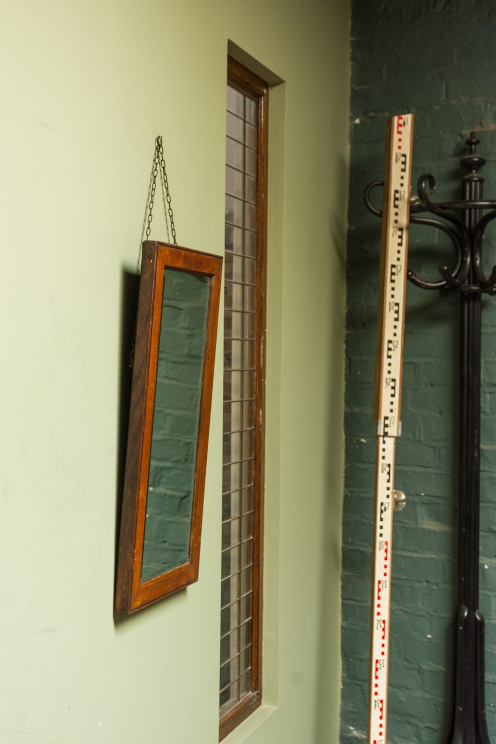 Oak Wall Mirror #8989 - Retrouvius