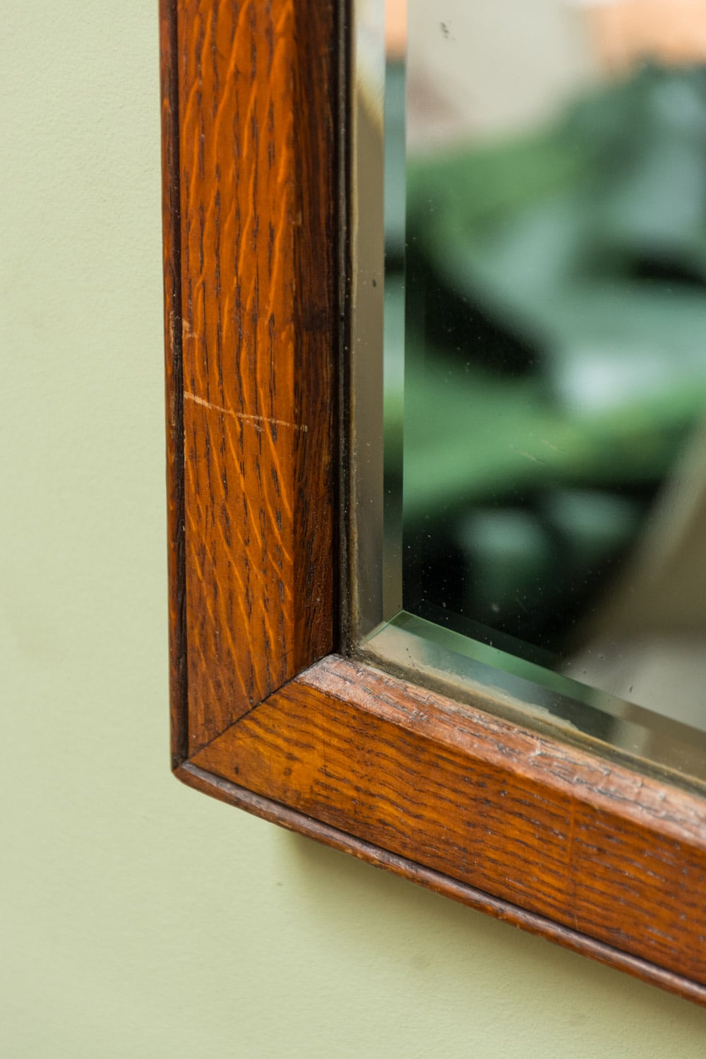 Oak Wall Mirror 8989 Retrouvius