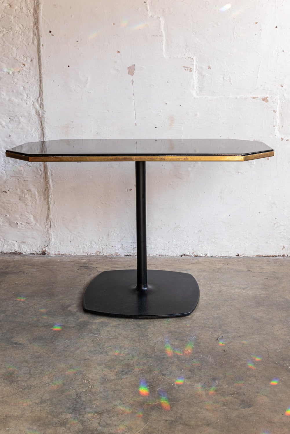 Octagonal Lavastone Tables #7034 - Retrouvius