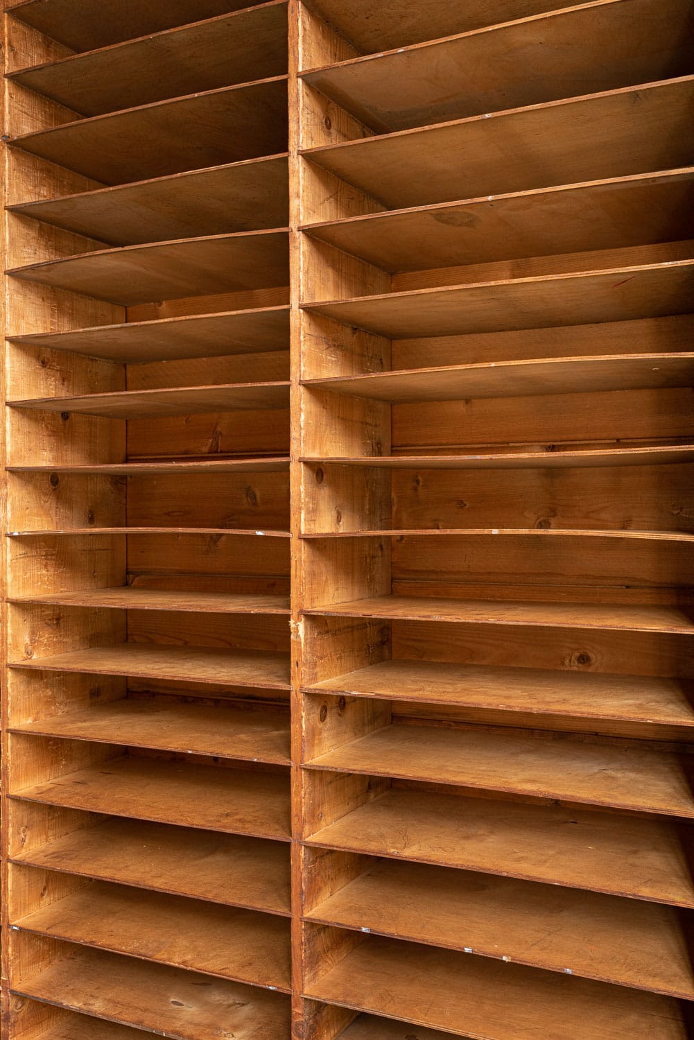 Post office pigeonhole shelving unit #8144 - Retrouvius