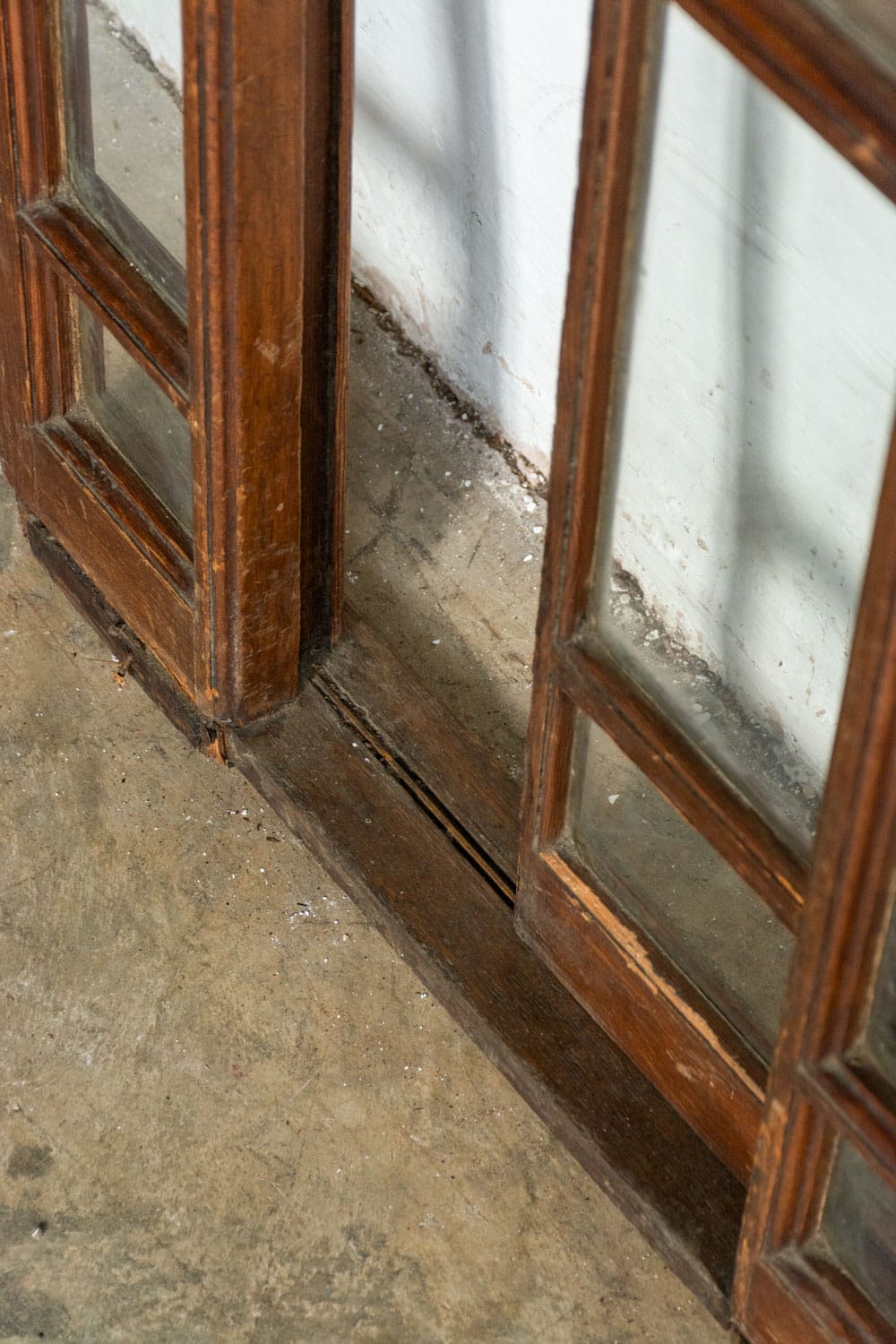 Reclaimed Window With Sliding Panel #8999 - Retrouvius
