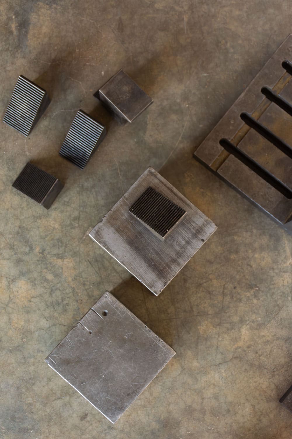 Set of Steel Blocks & Gauges #9283 - Retrouvius