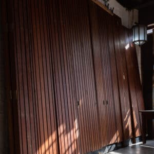 Reclaimed Teak Panelling #6420