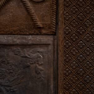 Reclaimed Cast Iron Fire Backs #2959