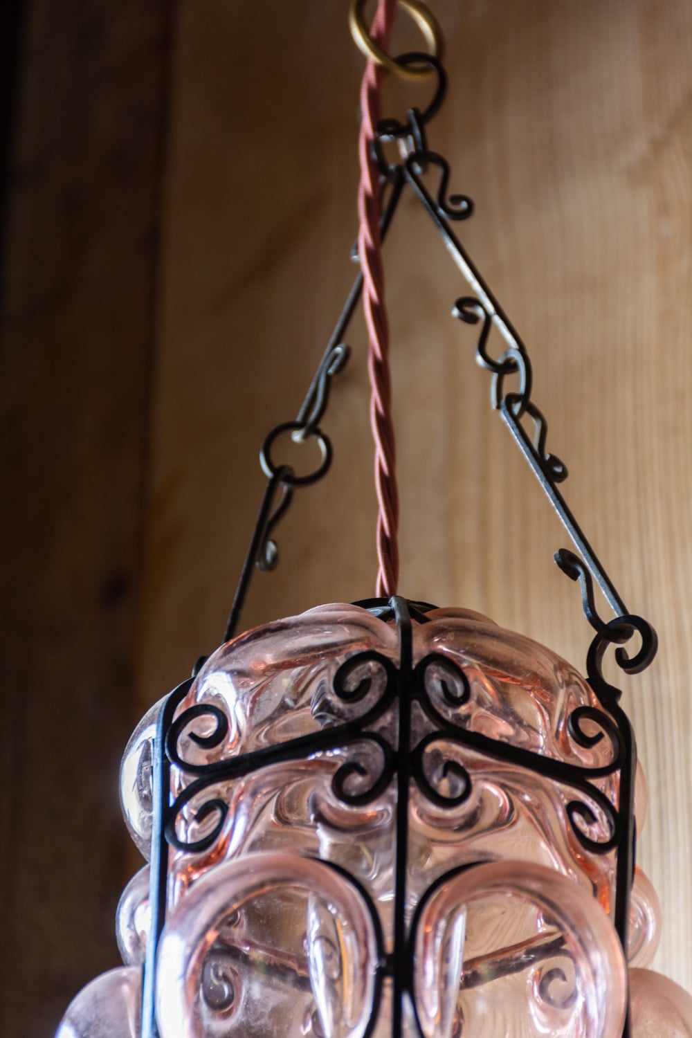 Murano Caged Lantern 6463 Retrouvius