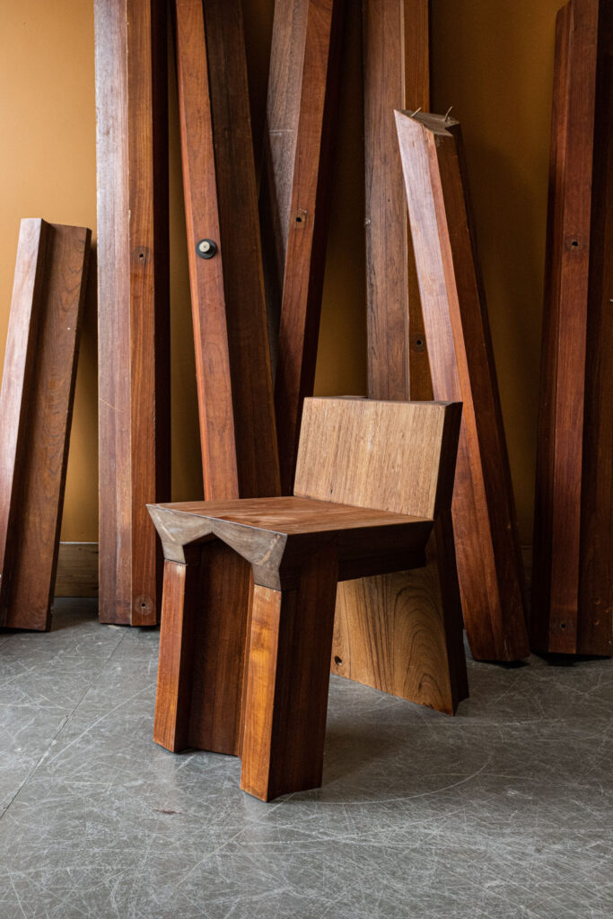 Chair by Subin Seol in collaboration with Retrouvius