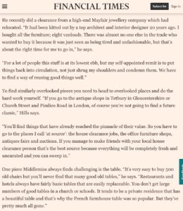 Retrouvius Financial Times Article 2023