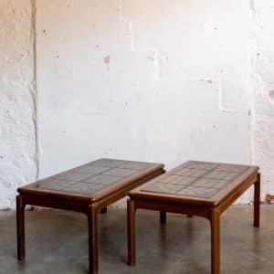 Danish Ceramic-topped coffee tables
