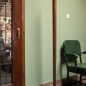 Swedish Elm standard lamp #8162