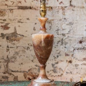 English Alabaster lamp #8177