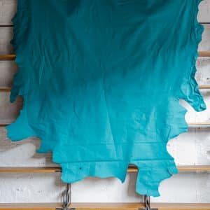 Teal Leather Hides #8251