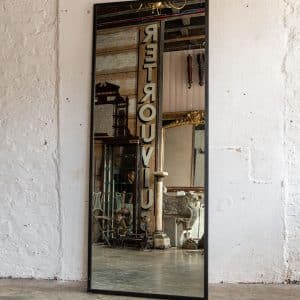 Large Steel-Frame Dressing mirrors #8412