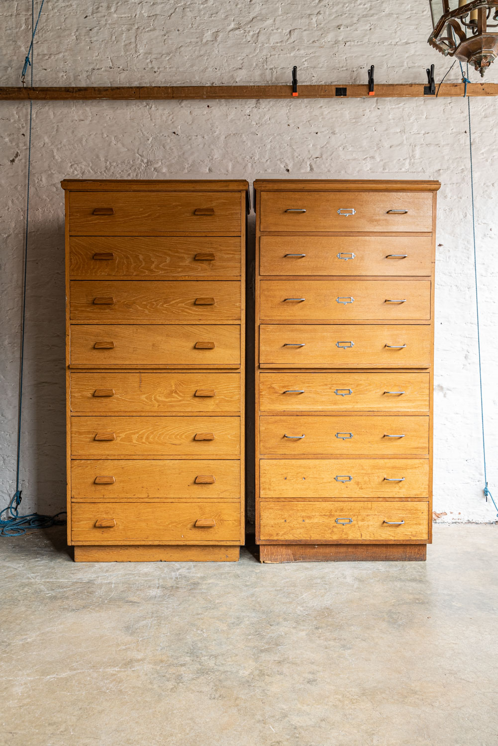 Oak double on sale chest of drawers