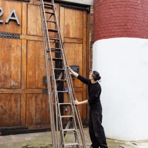 Tall Vintage Ladder #8961