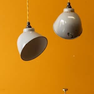 Enamel Indiustrial Pendants #8956