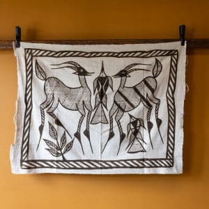 African Mud Cloth Textile #8972