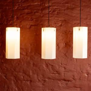 Hexagonal Acrylic Pendants #8943