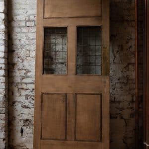 Half-Glazed Oak Copperlight Door #9378