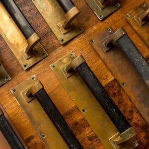 Edwardian Brass Pull Handles #9500