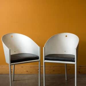 Costes Alluminio Chairs by Philippe Starck #9503