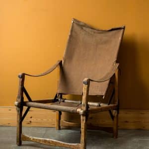 Vintage Safari Chair #9477