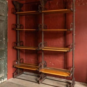 Adjustable Cast Iron Shelving Unit #9629