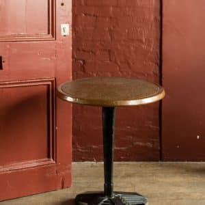 Copper Bistro Table #9646