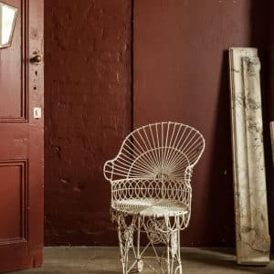 Regency-Era Wirework Chair #9640