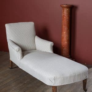 Reupholstered C19th French Daybed #9731