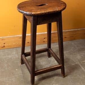 C19th Oak Stool #9776