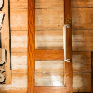 hardwood School Doors #9756