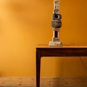 Oversized Bernard Rooke Studio Pottery Lamp #9805