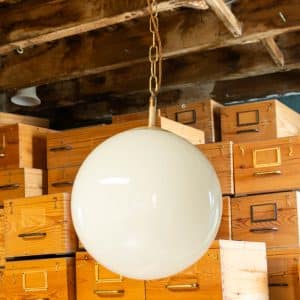 Opaline Globe Pendant #9835