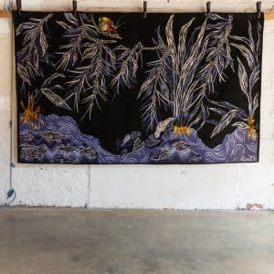Aubusson Tapestry 'Ruisseau Bleu' Signed by Jean Lurçat #9855