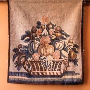 Small C19th Still Life Tapestry #9876