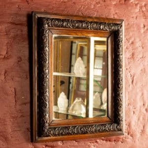 Carved Wooden Mirror #9904