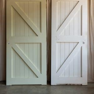 Painted Outbuilding Doors #9902