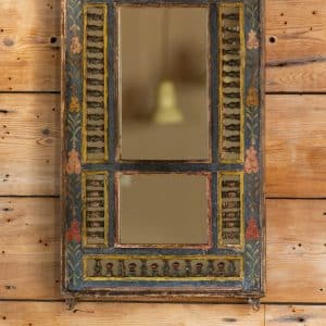 Painted Folk Art Mirror #9916