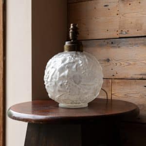 Cast Glass Lamp #1017
