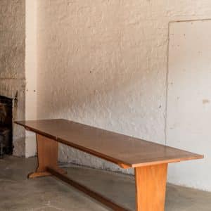 Copper-top Refectory Table #1052